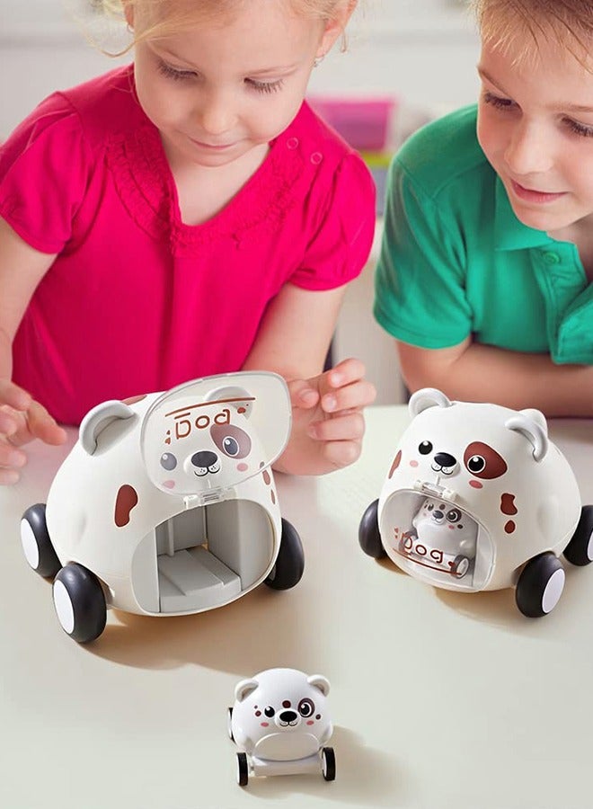 GROIC Catapult Car Toys for Kids，Pull Back Cars for Toddlers ，Ejection Inertial Car Dog Pull Back Toy，Preschool Kids Car Launcher Toys ,Car Toys - Image 5