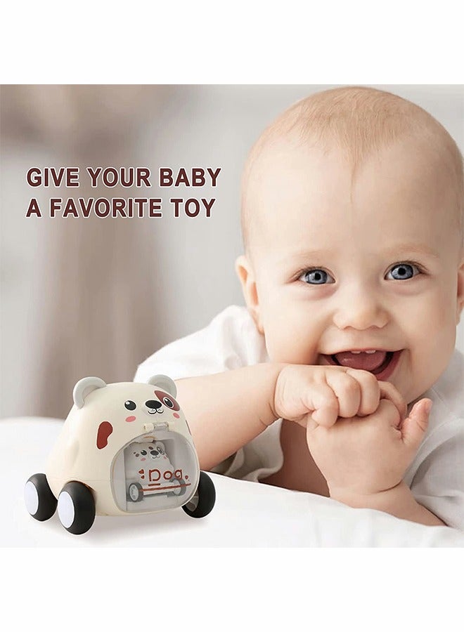 GROIC Catapult Car Toys for Kids，Pull Back Cars for Toddlers ，Ejection Inertial Car Dog Pull Back Toy，Preschool Kids Car Launcher Toys ,Car Toys - Image 3