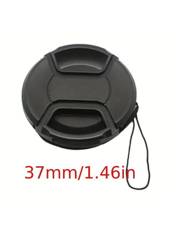 Black Camera Lens Cover Bracket 49mm Lens Cap Protection Accessories - Image 3