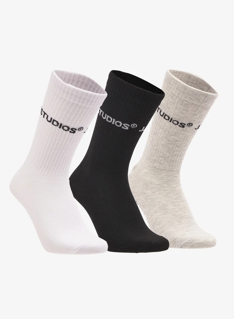 JACK & JONES 3 Pack Tennis Socks