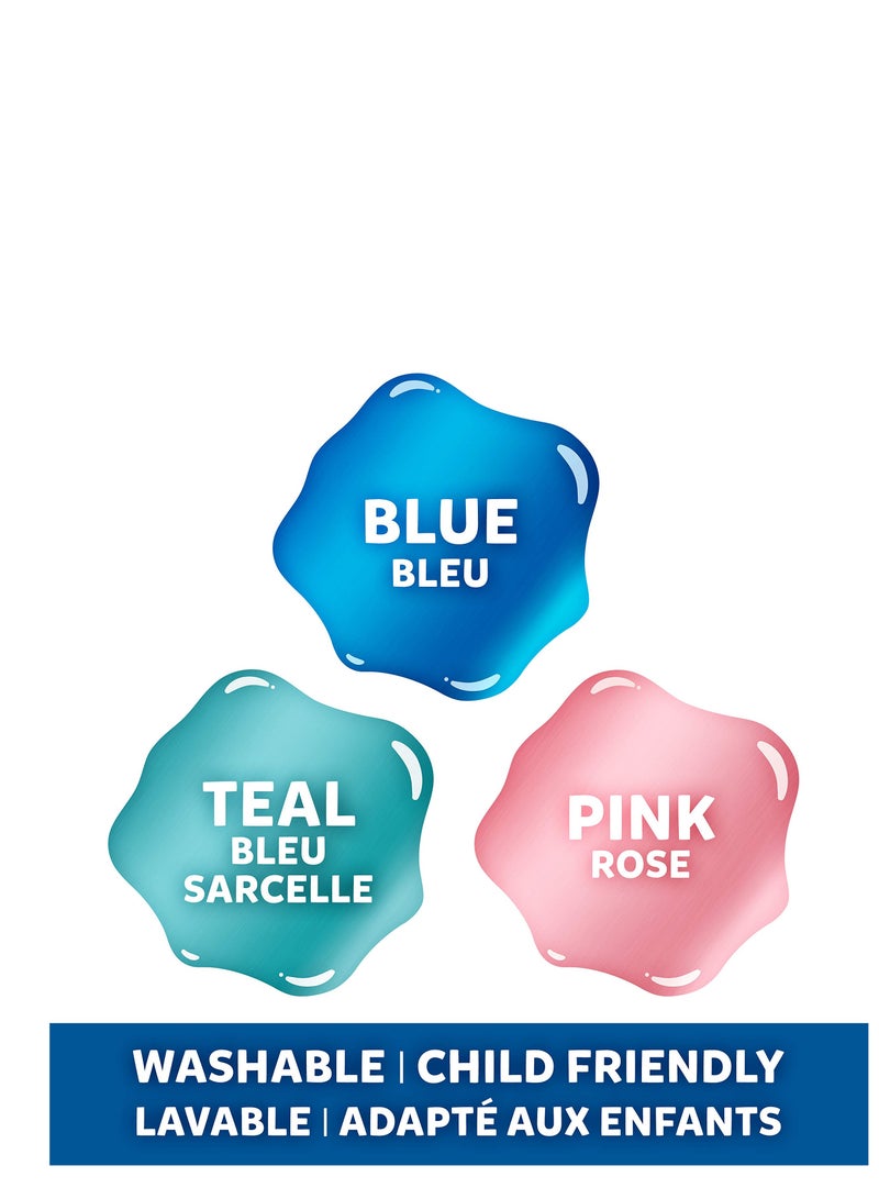 Elmers غراء إلمر المعدني PVA | وردي | 147 مل | قابل للغسل بالصابون والماء لتنظيف سهل وخالي من التوتر | رائع لصنع السلايم | فنون وحرف لافتة للنظر وسلايم | مناسب للأطفال (عبوة من-1) - Image 2