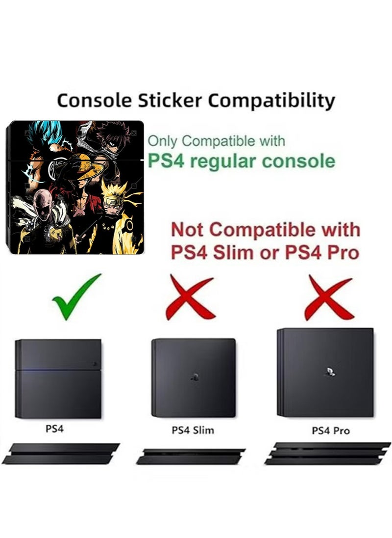 اي اي ان ايه - سامسونج PS4 ملصقات المضيف ، سوني PS4 تحكم سليم مجموعة الجلد ، الجلد التفاف ملصقات PS4 سامسونج وحدة التحكم ، PS4 سليم أنمي حماية الفيلم ملصقات ، ملصقات الفينيل تغطية - Image 1