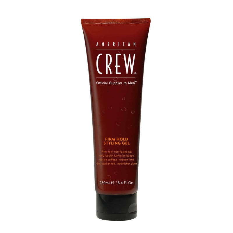 American Crew Men's Hair Styling Gel, Firm Hold, Non-Flaking, Gift for Him, 8.4 fl oz - Image 1