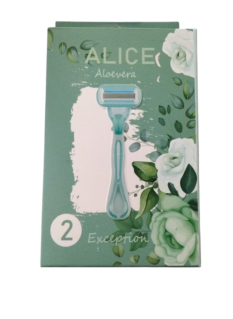 Alice Aloevera Exception 2-Piece Razor 