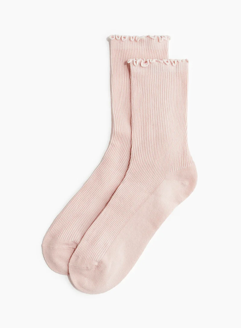 H&M 5-Pack Rib-Knit Socks