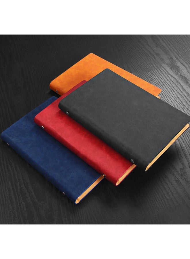 Longe Lange A5 Business Notebook With Removable Pages, Meeting Record Book, Detachable Journal With Custom Logo, Blue - Image 4