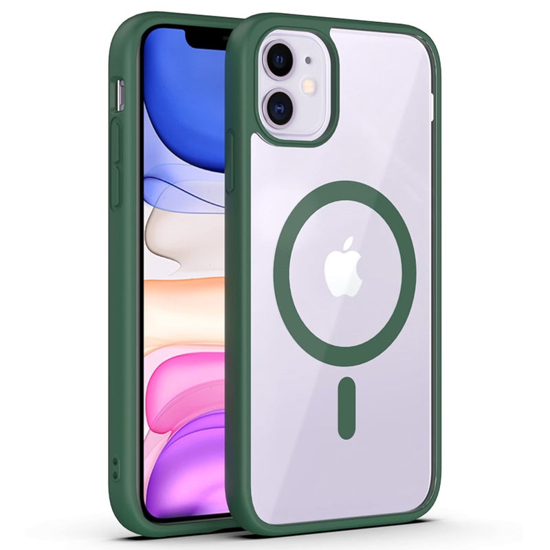 ZAPCASE Back Case Cover for iPhone 11 | Compatible for iPhone 11 Back Cover | Scratch-Resistant Back Cover | Forest Green - Image 1