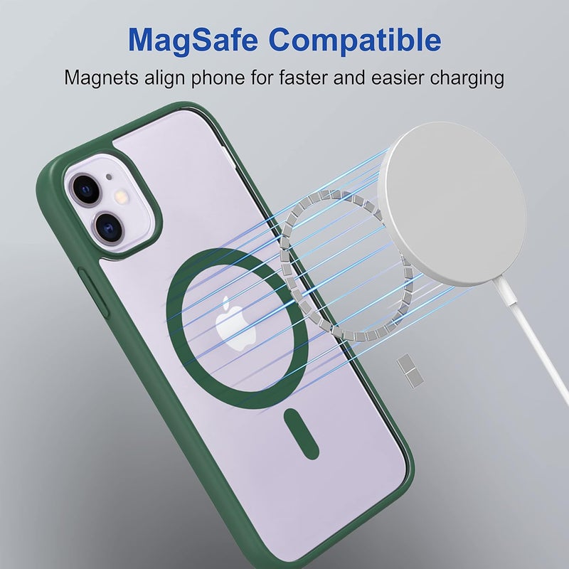 ZAPCASE Back Case Cover for iPhone 11 | Compatible for iPhone 11 Back Cover | Scratch-Resistant Back Cover | Forest Green - Image 5