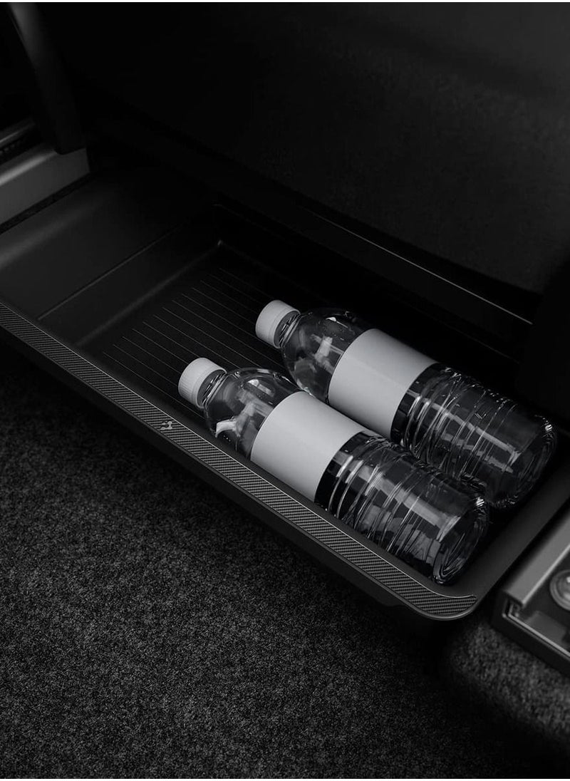 Spigen Underseat Storage Box Organizer for Tesla Model Y (2023 - 2021) Carbon Edition  - Image 1