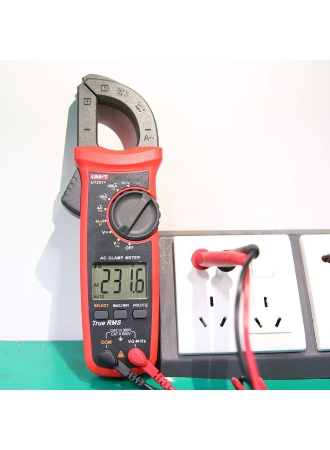 UNI-T UT201+ Digital Clamp Meter – True RMS AC Current Tester with NCV & Backlit LCD - Image 4
