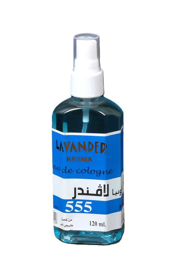 555 Cologne lavender 120 ml Atomizer (Offer 1+1 gift)