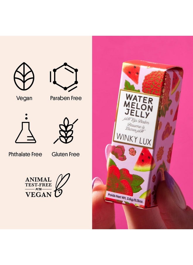 Winky Lux Winky Lux Watermelon Jelly pH Lip Balm, Hydrating Lip Balm, Natural Pink Tint with pH Color Changing, Moisturize & Soften Lips, Vegan & Cruelty Free  - Image 5