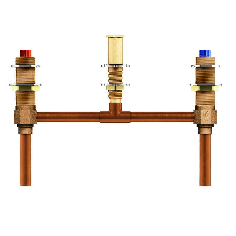 Moen 4796 Two Handle Roman Tub Valve 10Inch center 12Inch CC Connection