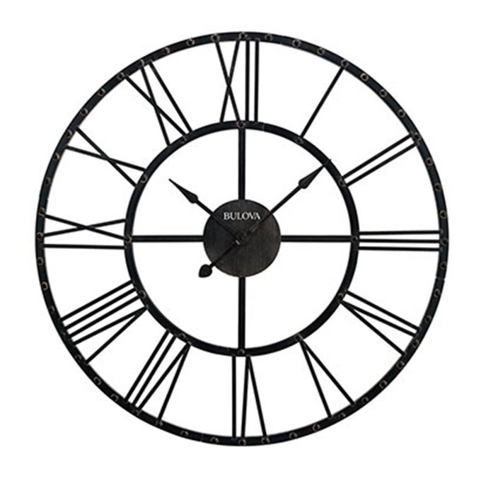 C4820 CARMEN WALL CLOCK BLACK