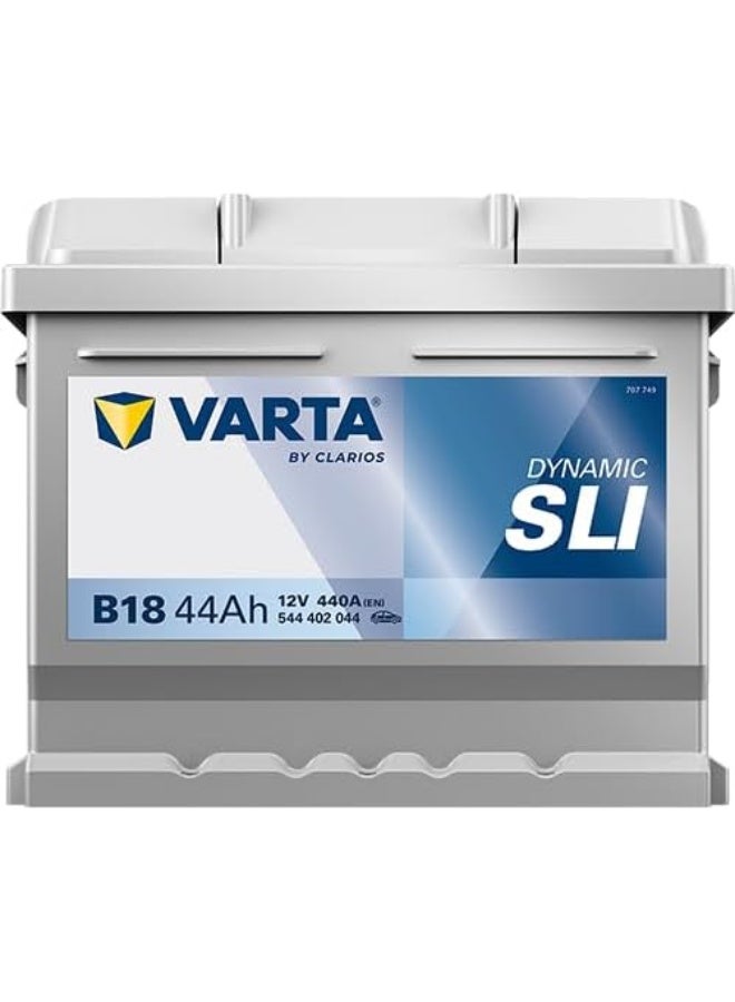 Varta Blue Dynamic B18 Car Battery 58344, 12V, 44 Ah, 440 A - Image 2