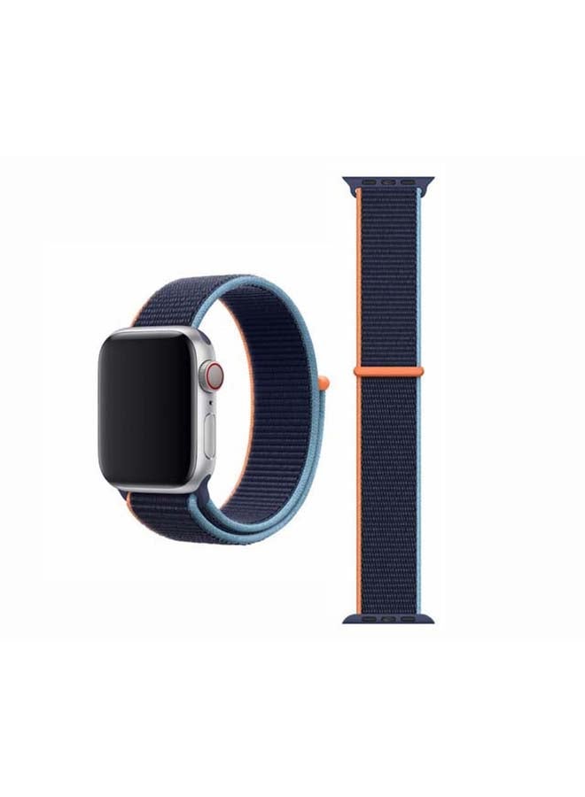 Perfii Replacement Band For Apple Watch Series 6/SE/5/4/3/2/1 Deep Navy - Image 1
