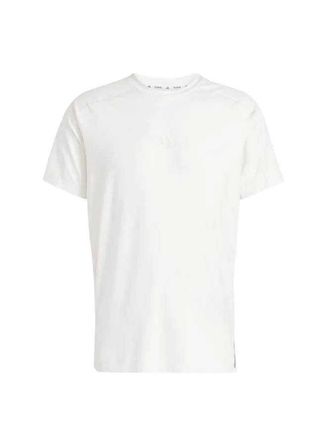 adidas Adidas Puremotion Tee White T-Shirt (Short Sleeve) T-Shirts For Men