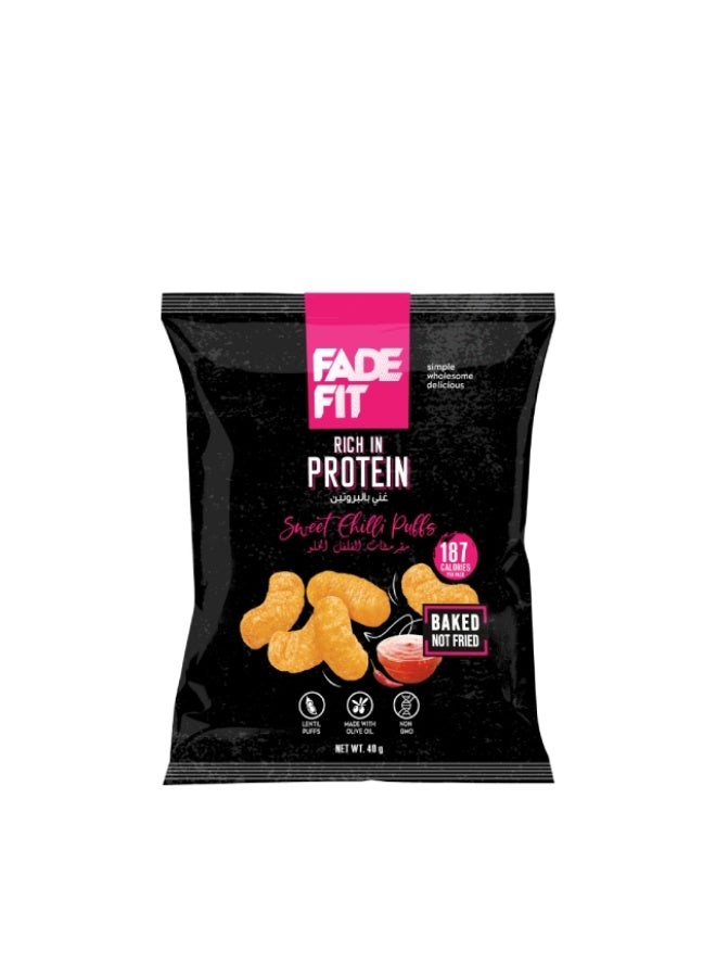 Protein Puffs, Sweet Chilli - 40g, UAE