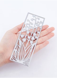 KASTWAVE 4 Pcs Metal Flower Frame Cutting Dies for Card Making Embossing Stencil Die Cuts for Scrapbooking DIY Flower Bookmark Card Decoration  - Image 3
