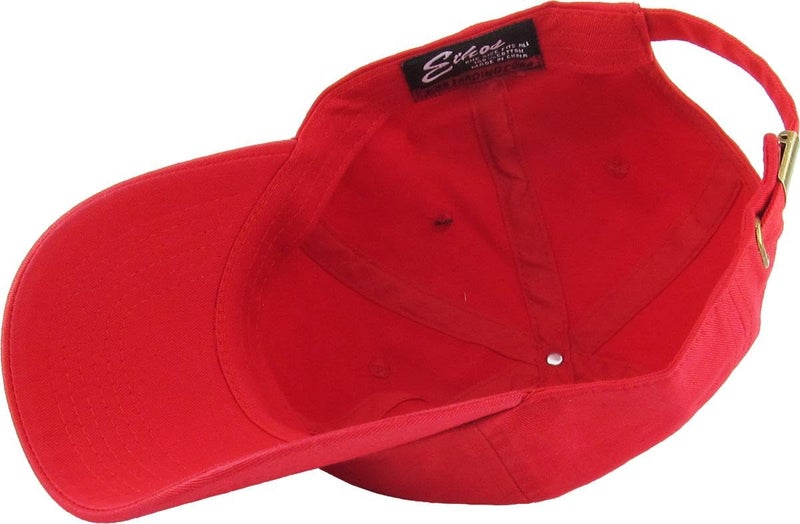 KBETHOS Red Unisex-Adults Adjustable Plain Cap. Polo Style Low Profile Cotton Baseball Hat - Image 5
