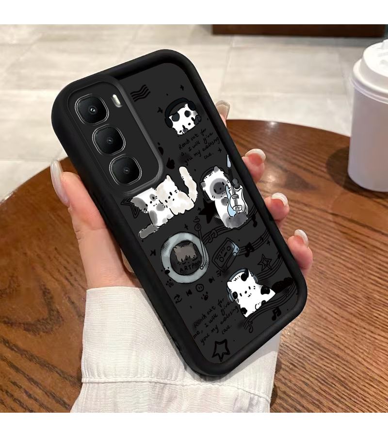 Phone Case For Transsion Infinix ZERO 40 30 TECNO POVA 6 NEO Spark 20 10 ITEL S23 PLUS RS4 P55 A70 60 Pova 5Pro NOTE 50X 40PRO 30VIP HOT 50 PRO A80 Mixed Color 1 Simple High Quality Anti Drop Protective - Image 4