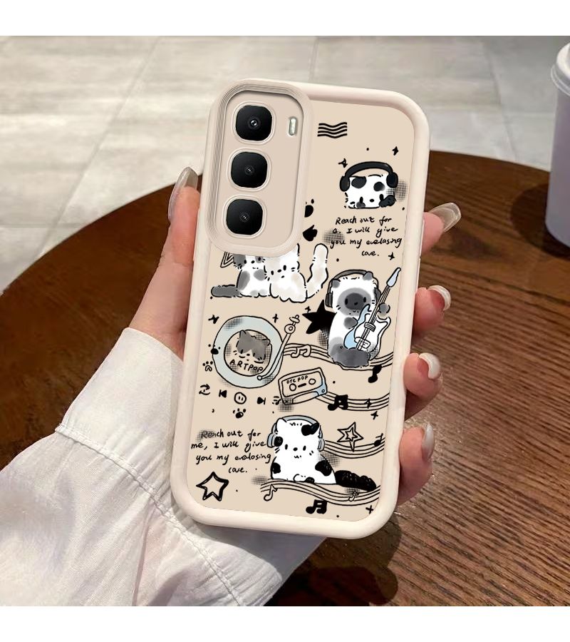 Phone Case For Transsion Infinix ZERO 40 30 TECNO POVA 6 NEO Spark 20 10 ITEL S23 PLUS RS4 P55 A70 60 Pova 5Pro NOTE 50X 40PRO 30VIP HOT 50 PRO A80 Mixed Color 1 Simple High Quality Anti Drop Protective - Image 1