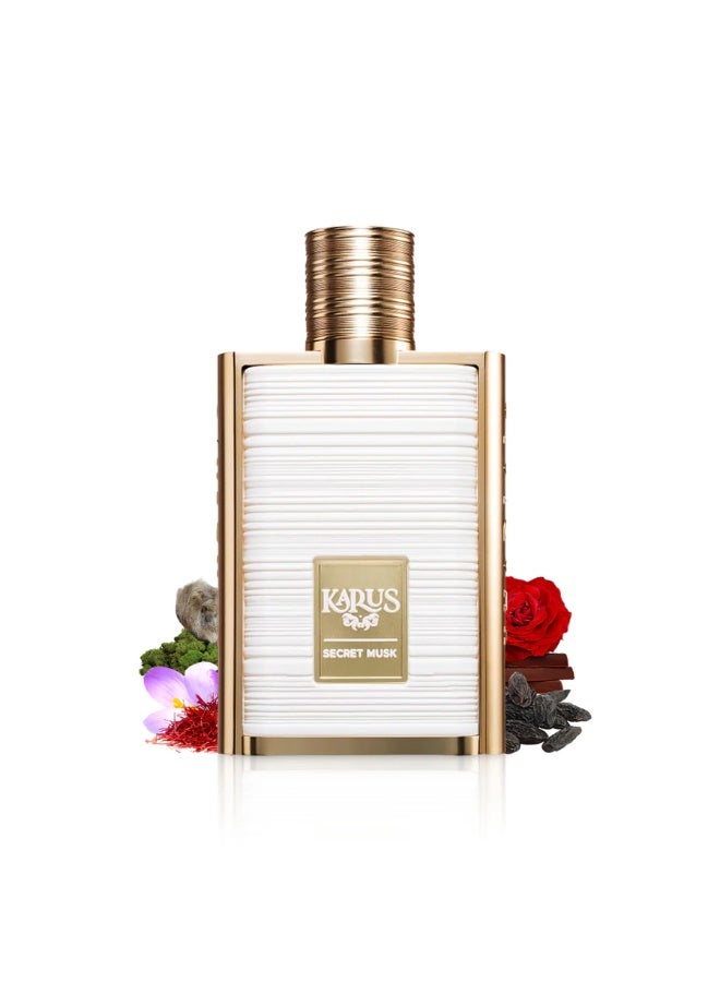 KHADLAJ Karus Secret Musk For Unisex EDP 100ml - Image 4