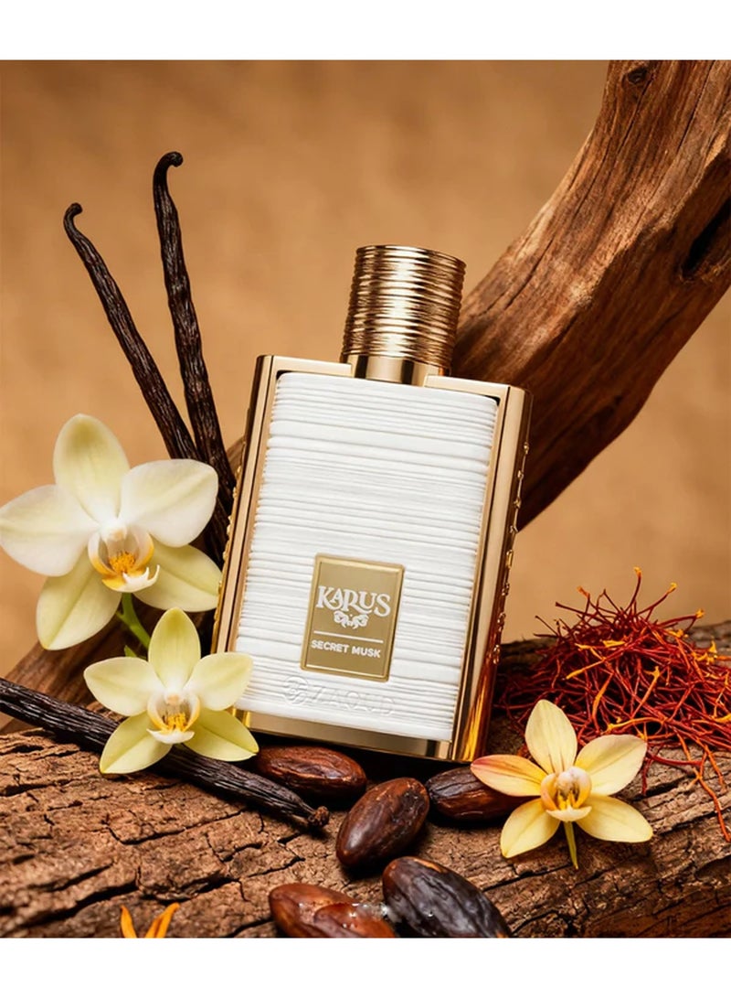 KHADLAJ Karus Secret Musk For Unisex EDP 100ml - Image 5