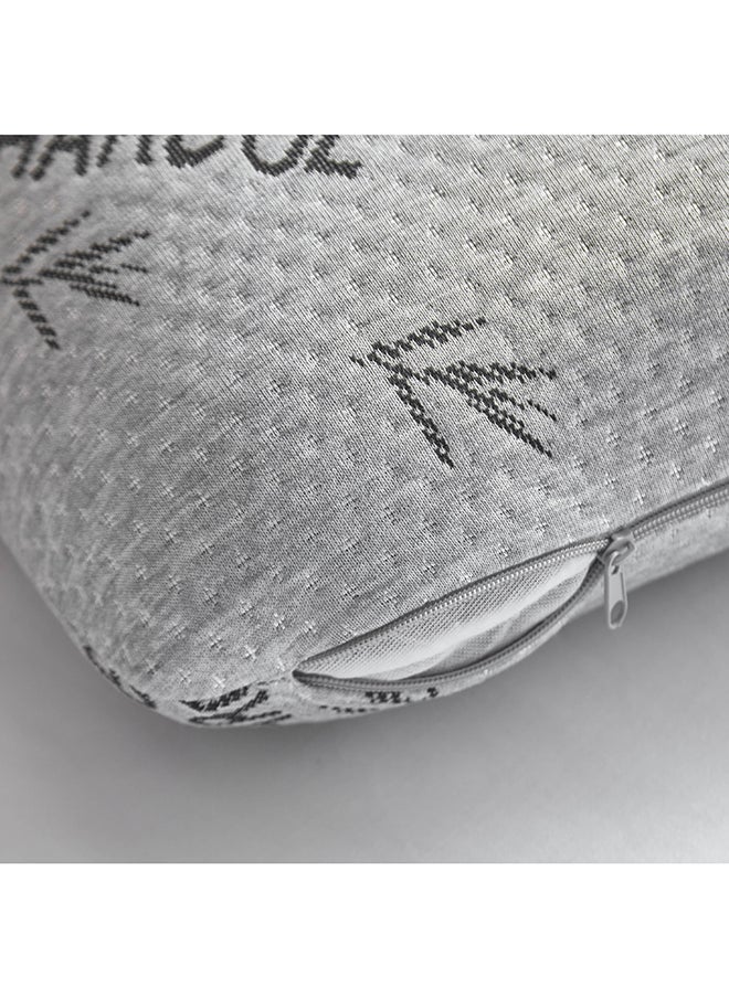 Relax Bamboo Charcoal Memory Foam Pillow 40 x 13 x 60 cm