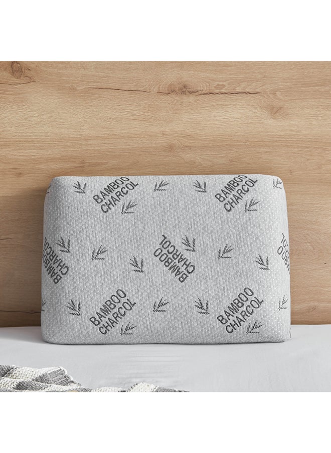 Relax Bamboo Charcoal Memory Foam Pillow 40 x 13 x 60 cm