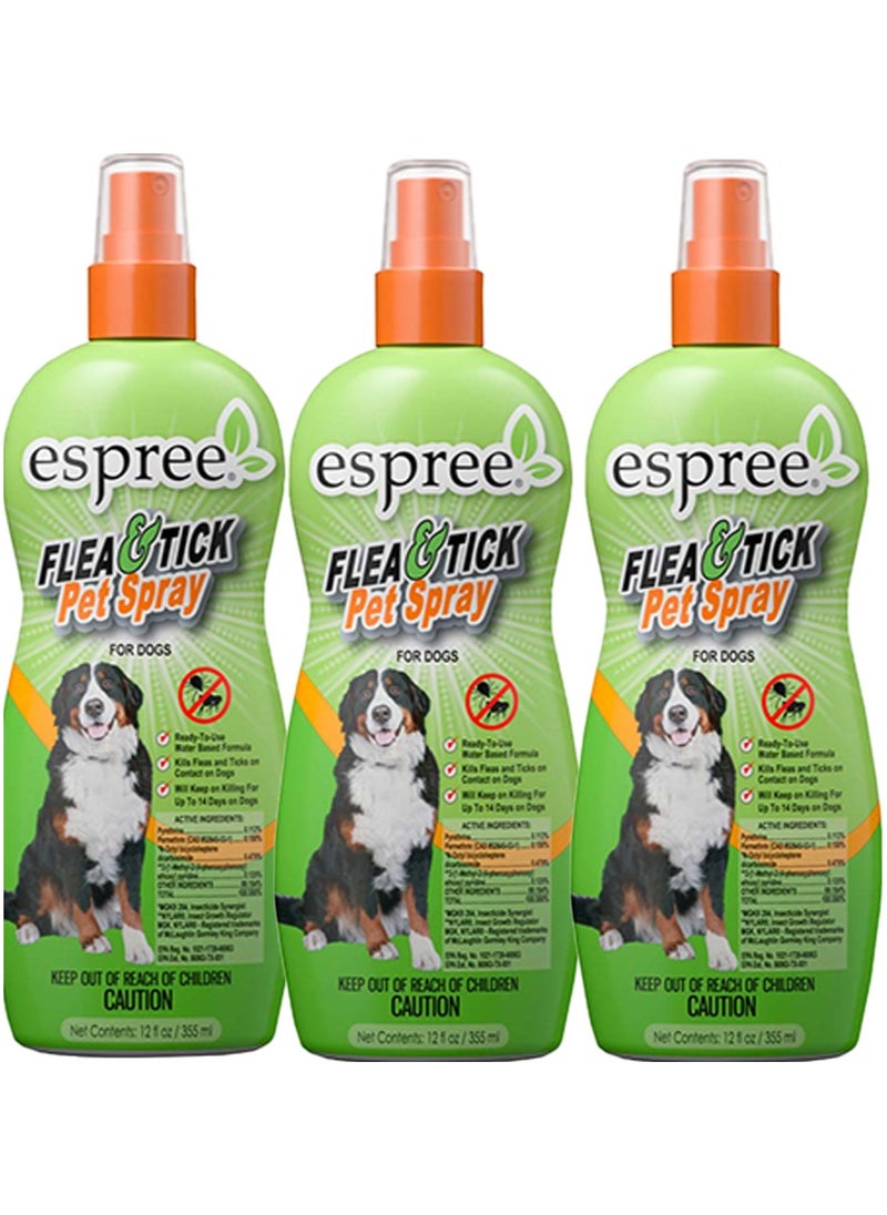 إسبري بخاخ اسبري 355 مل للكلاب للحماية من الحشرات Flea & Tick Spray 