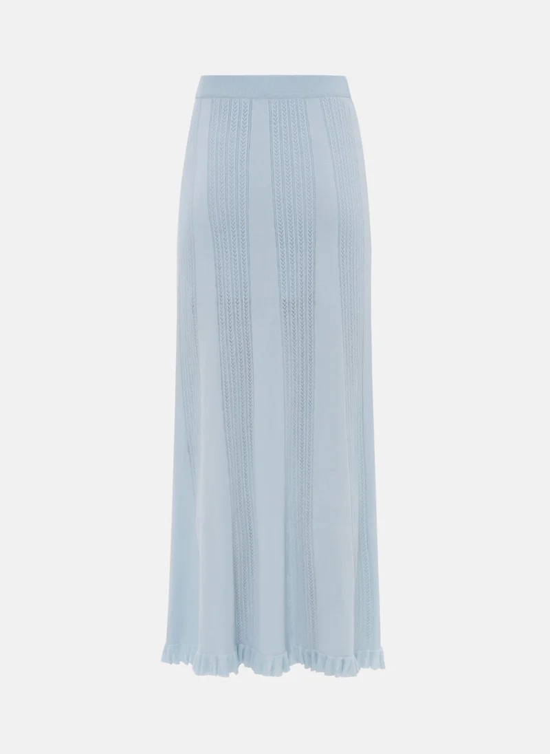 Lichi  Openwork jersey maxi skirt for Women | Best Price UAE