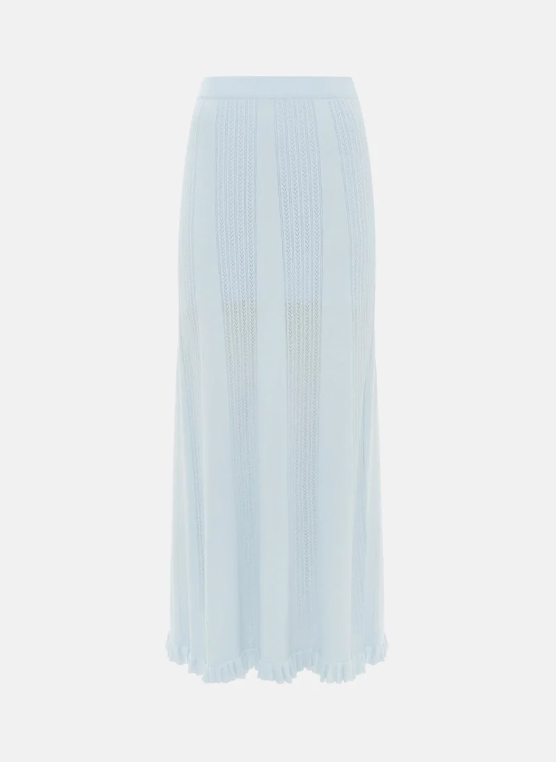 Lichi  Openwork jersey maxi skirt for Women | Best Price UAE