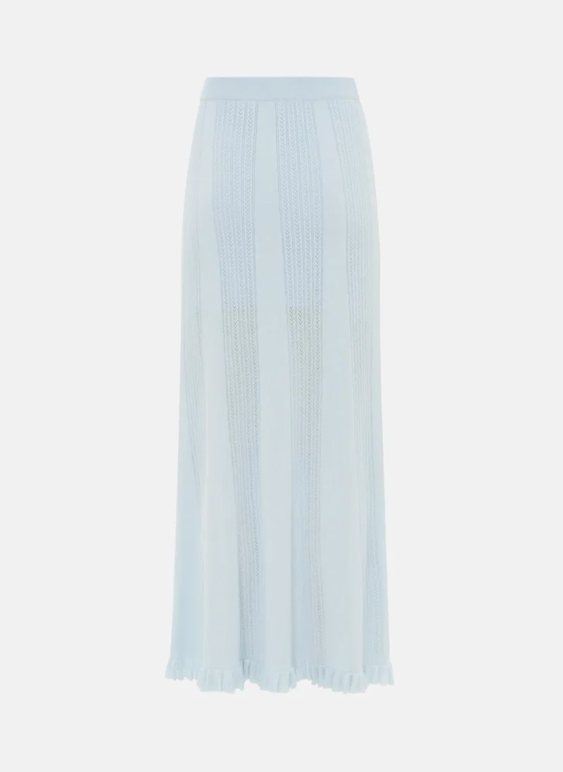 Lichi  Openwork jersey maxi skirt for Women | Best Price UAE