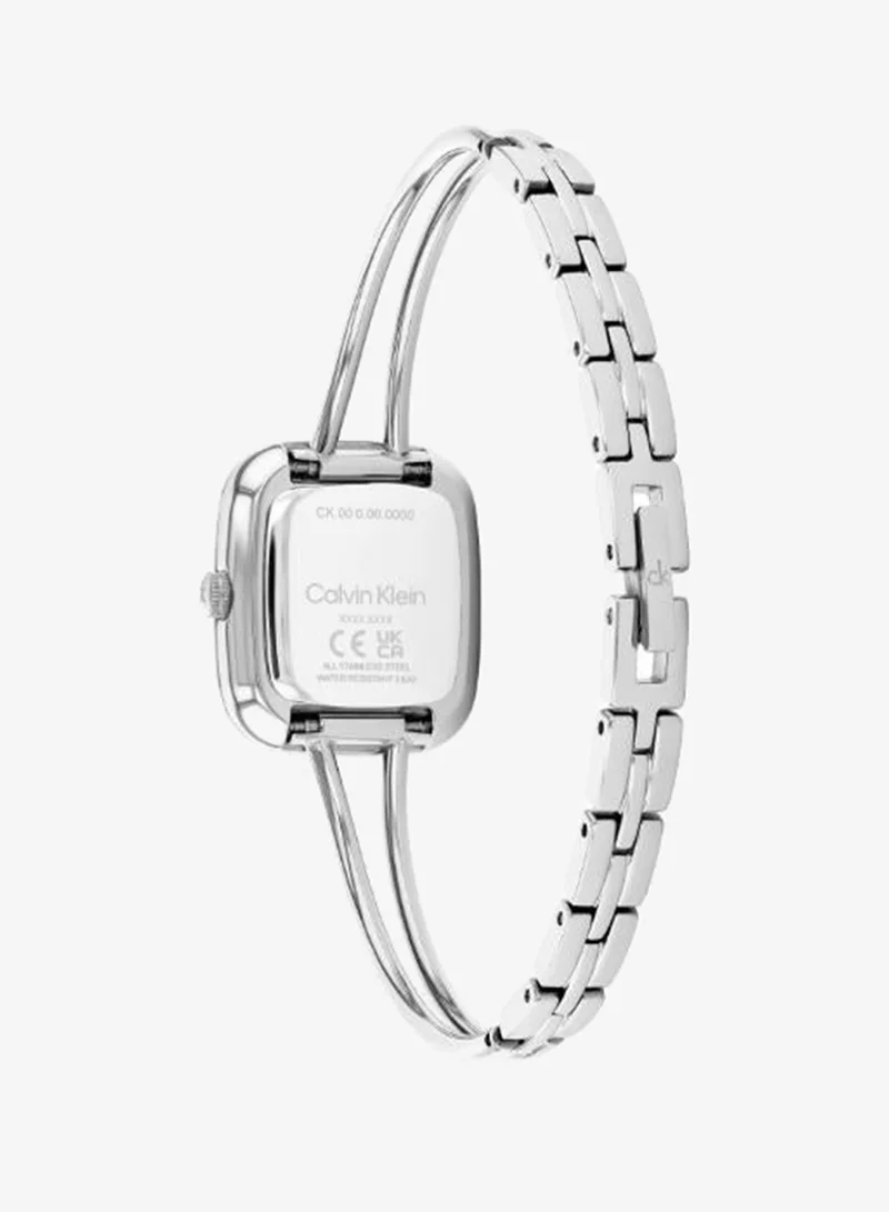 Calvin Klein  Calvin Klein Two Hand Quartz Movement Watch for Women CK ADORE Collection with Silver Stainless Steel Bracelet - 25100131 for Women | Best Price UAE