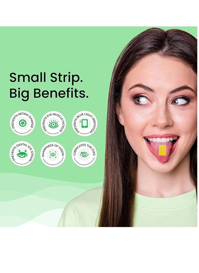 WELLBEING NUTRITION - Melts Into Eye Care Vitamins 30 Oral Strips - Image 1