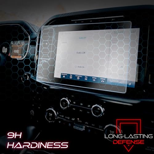 Kykr Tempered Glass Screen Protector for 2022, 2023, 2024 & 2025 Ford F-150, SYNC4 12 Inches Screen, 9H Hardened, Anti-Glare, Anti-Scratch Glass, Easy to Apply, Water-Resistant Car Accessories,Touchscreen Display Car Accessory, Gloss - Image 2