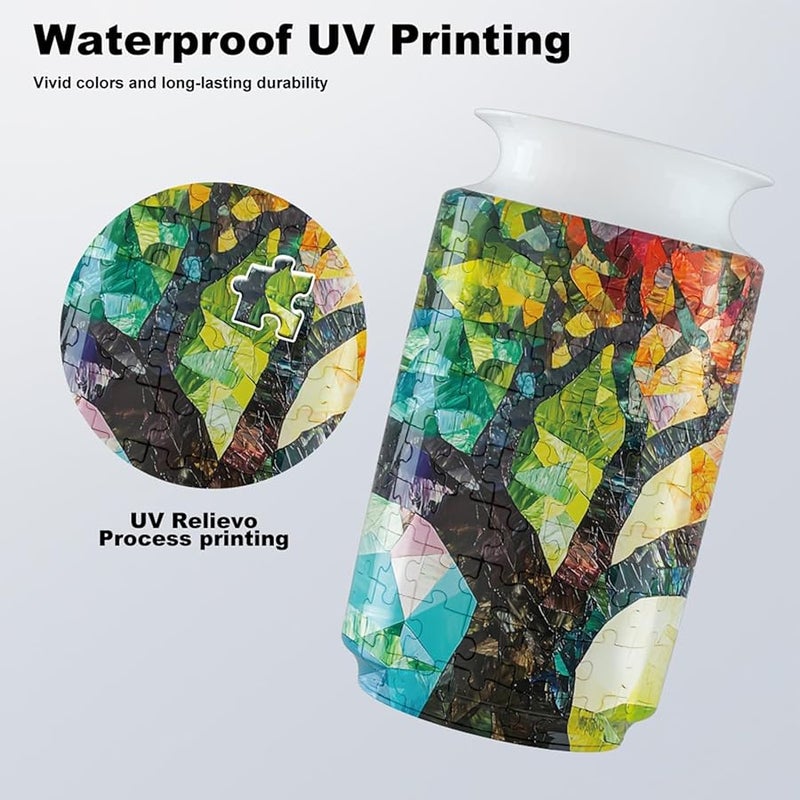 شجرة الحياة 3D لغز مزهرية نموذج بناء عدة للكبار ديكور المنزل هدية - Image 4