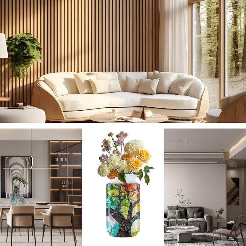 شجرة الحياة 3D لغز مزهرية نموذج بناء عدة للكبار ديكور المنزل هدية - Image 5