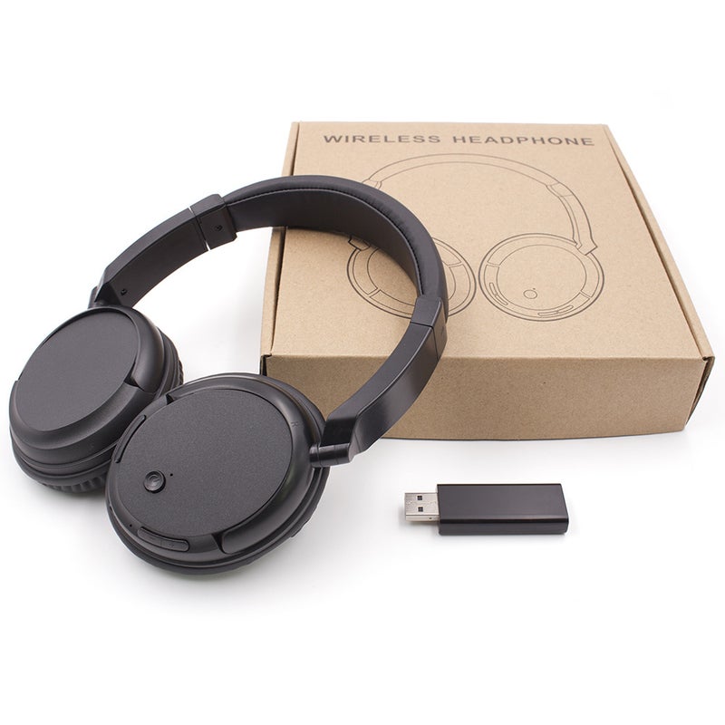 Tv Wireless Headphones With Transmitter Computer Headset One-Round Multi-Receiver Rf Fm Fm - Image 5