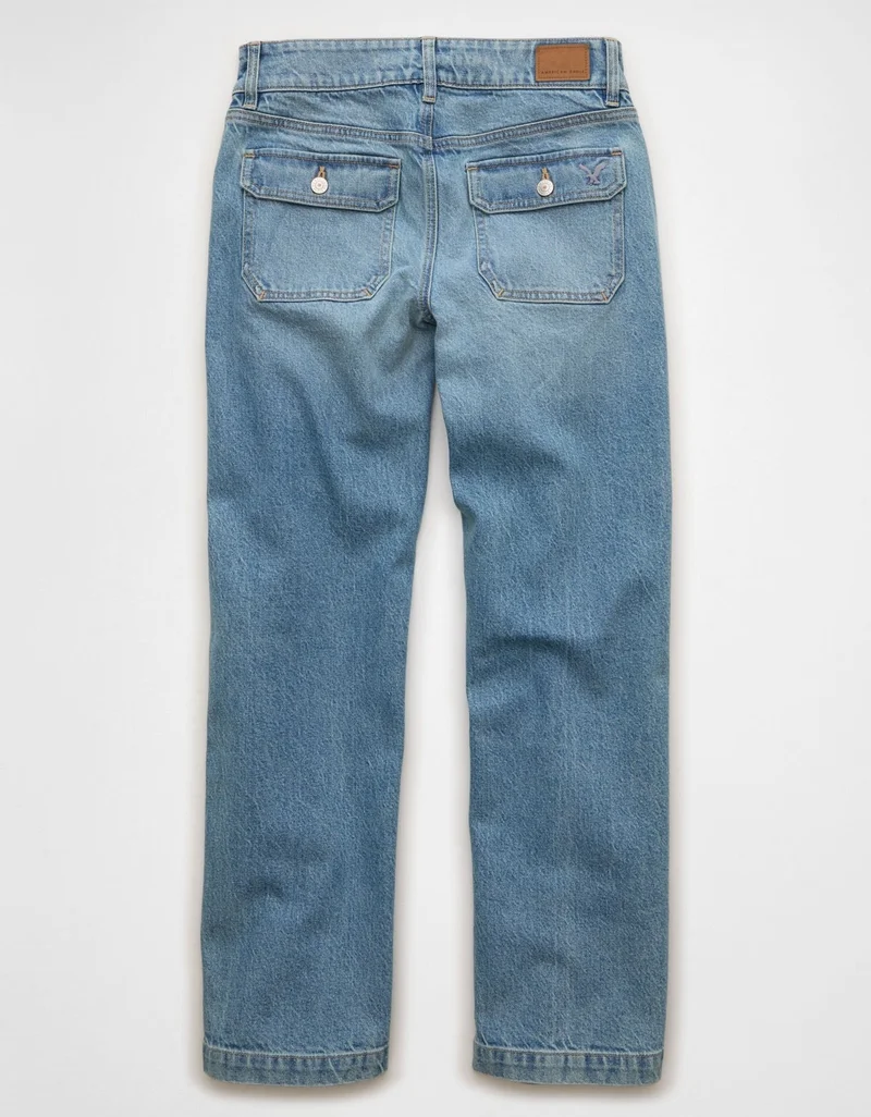 American Eagle  AE High-Waisted Stovepipe Jean for Women | Best Price UAE