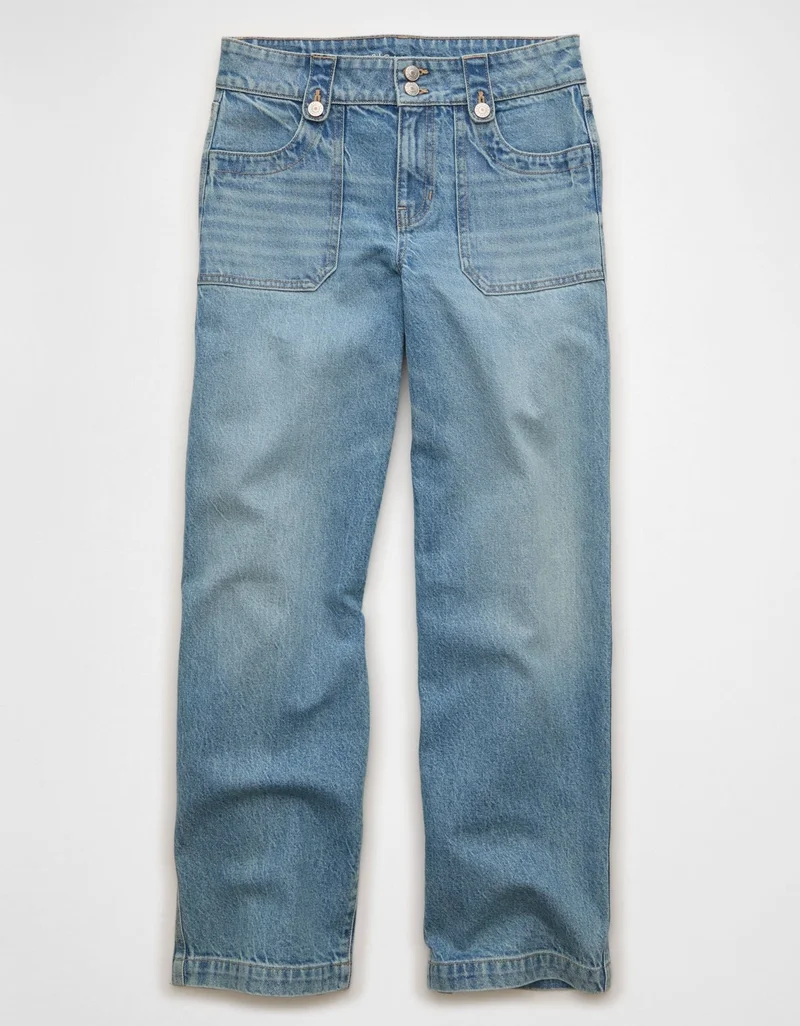 American Eagle  AE High-Waisted Stovepipe Jean for Women | Best Price UAE