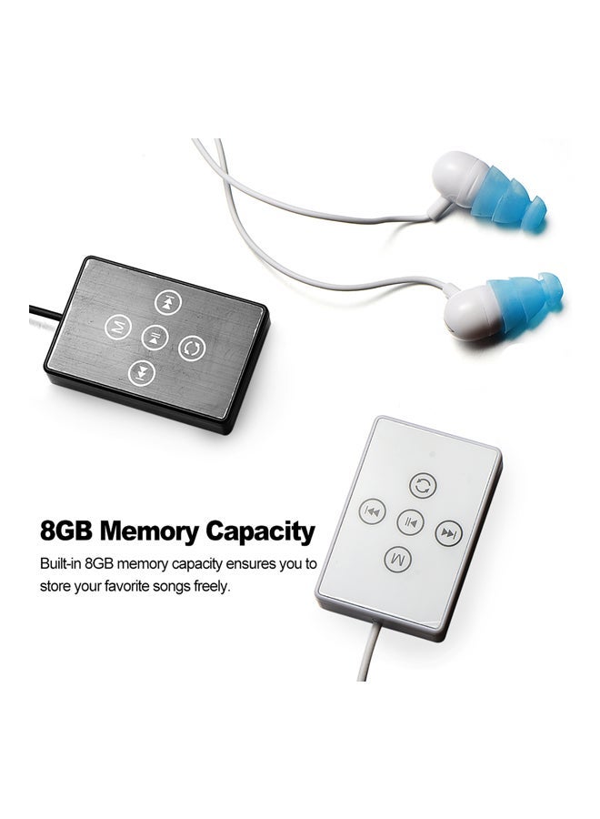 NIBEMINENT CJX 278 MP3 Player With Headphones LU-V5817W White  - Image 2