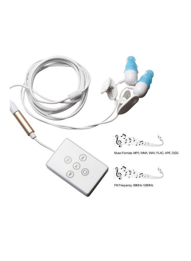 NIBEMINENT CJX 278 MP3 Player With Headphones LU-V5817W White  - Image 4