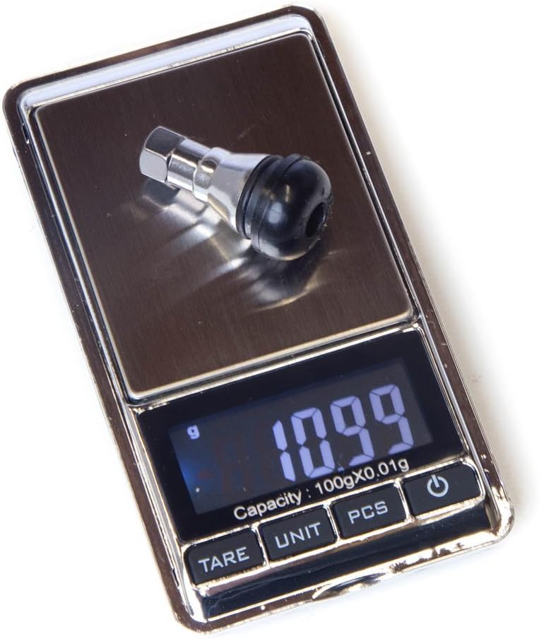 Circuit Performance Shorty Chrome Valve Stems TR412 TR-412 22mm Low Profile (Set of 4) - Image 3