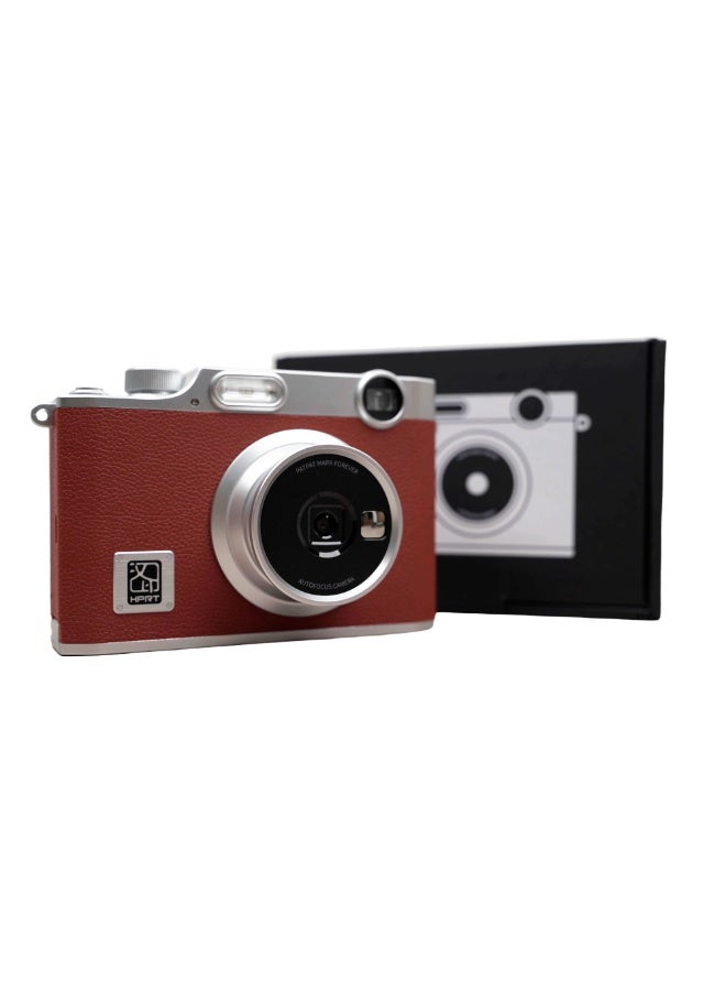 HPRT Z3 Instant Print Camera – 2.8" Screen, Thermal Dye Sublimation, Bluetooth 5.2, HeyPhoto App, 8 Filters, Instant Editing & Printing (Brownk) - Image 3