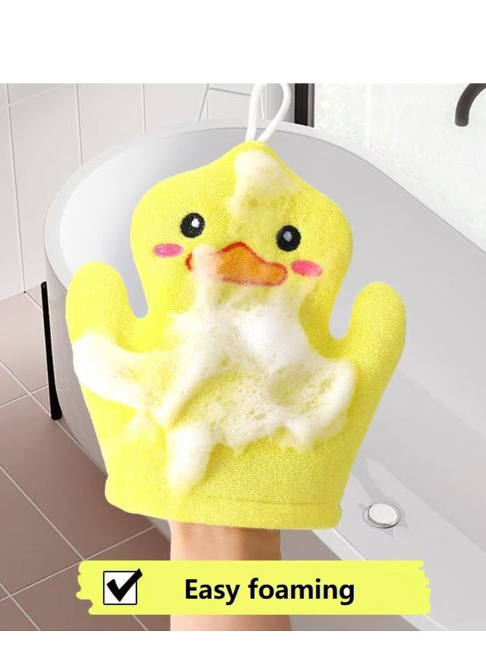 Deep Exfoliating Glove, Loofah for Shower Cleaning and Exfoliating The Skin ,Body Scrubber Loofah Sponge for Dead Skin Remover Making Moroccan Bath at Home 3pcs - Image 5