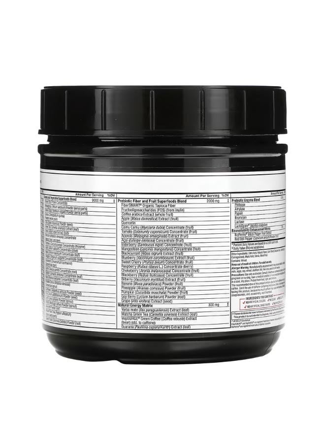 Force Factor Smarter Greens Superfoods  Energy Powder Lemon Lime 15.4 oz 436 g - Image 2