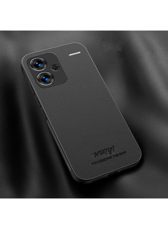 S-TOP Case For Redmi Note 13 Pro+ HUIYI Leather Magnetic Phone Case - Image 1