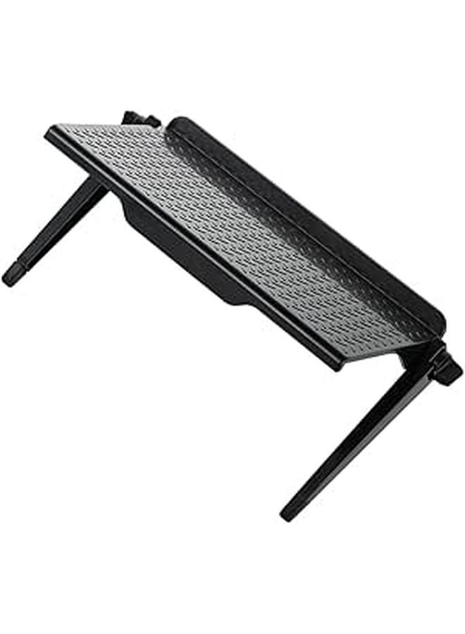 Heavy Duty Monitor Stand Riser with Storage Shelf Easy Installation Black - Image 1